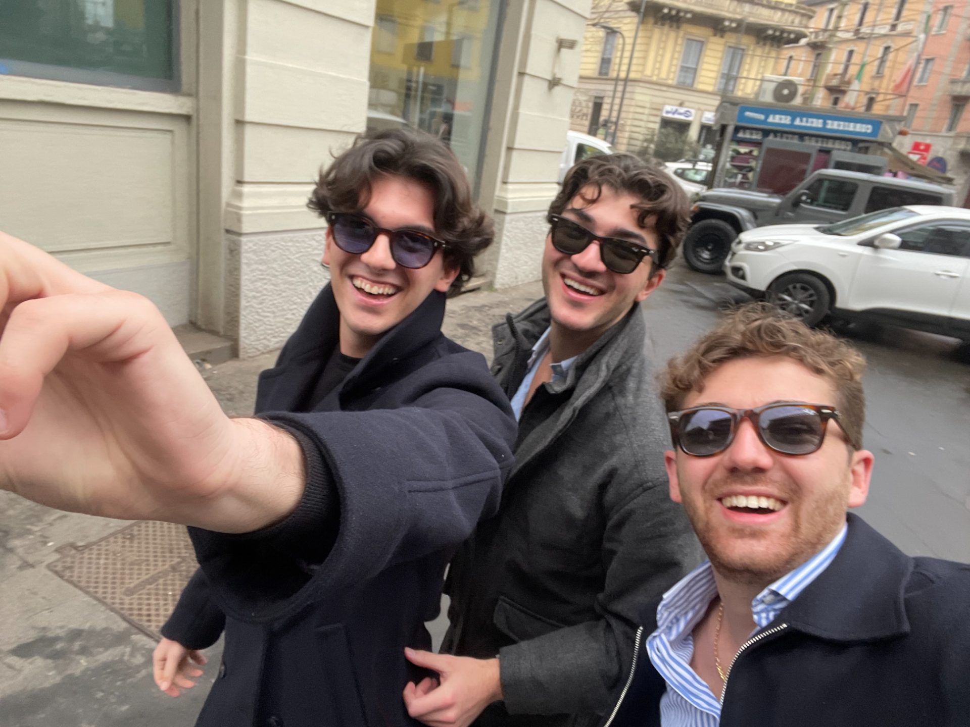 Biagio, Felice e Raffaele — i tre fondatori di Eagle4 Charter